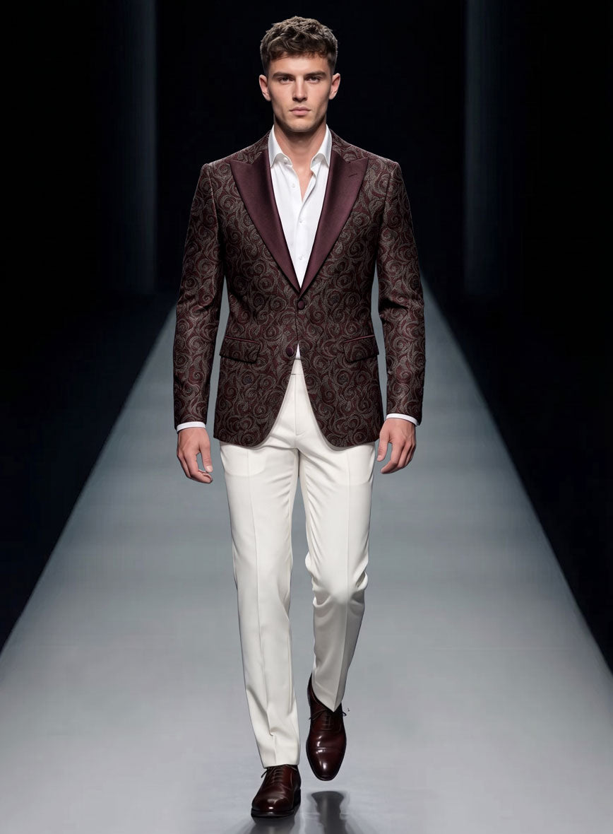 Italian Aurevane Tuxedo Jacket - StudioSuits