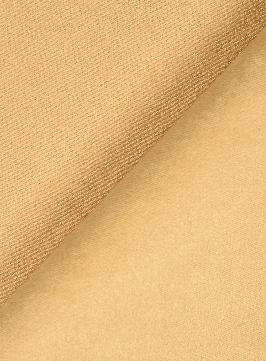 Italian Beige Velvet Touch Jacket - StudioSuits