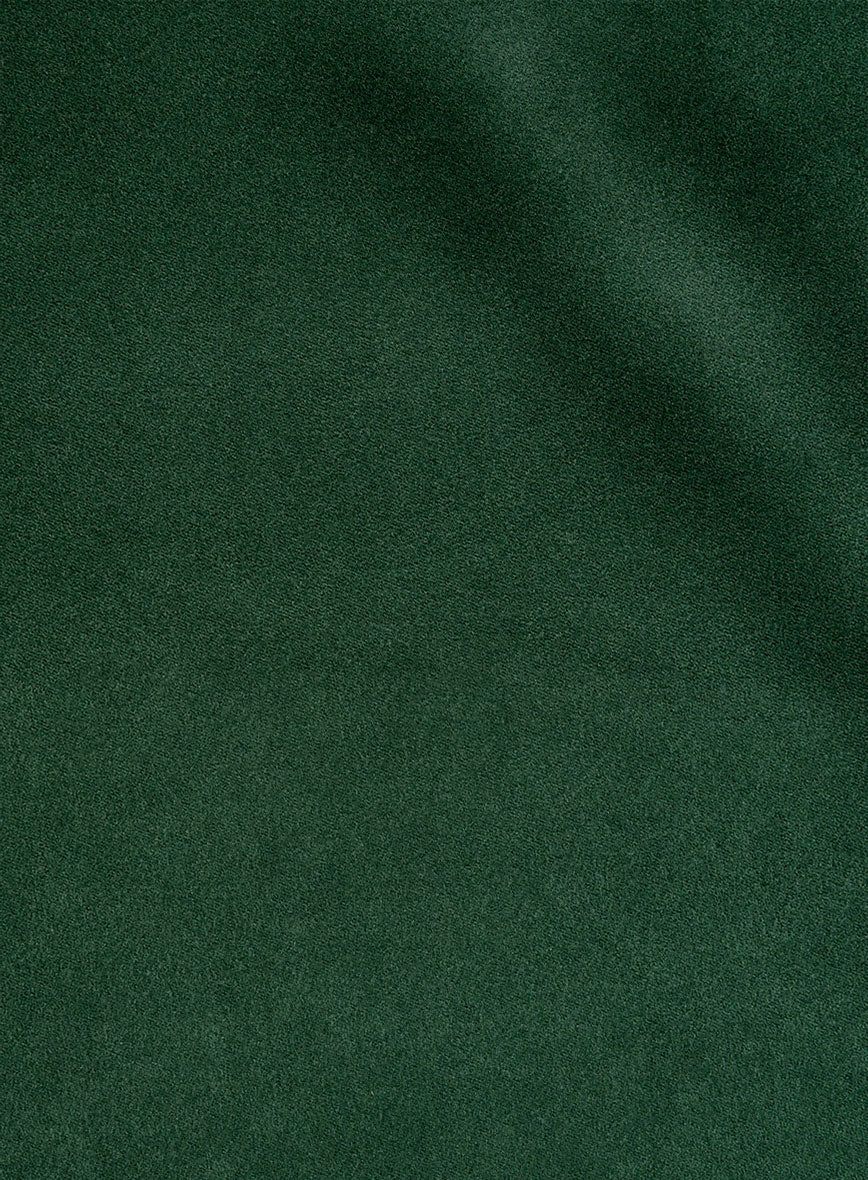 Italian Green Velvet Touch Jacket - StudioSuits