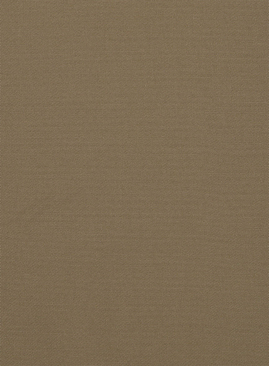 Italian Hunter Khaki Cotton Stretch Suit - StudioSuits