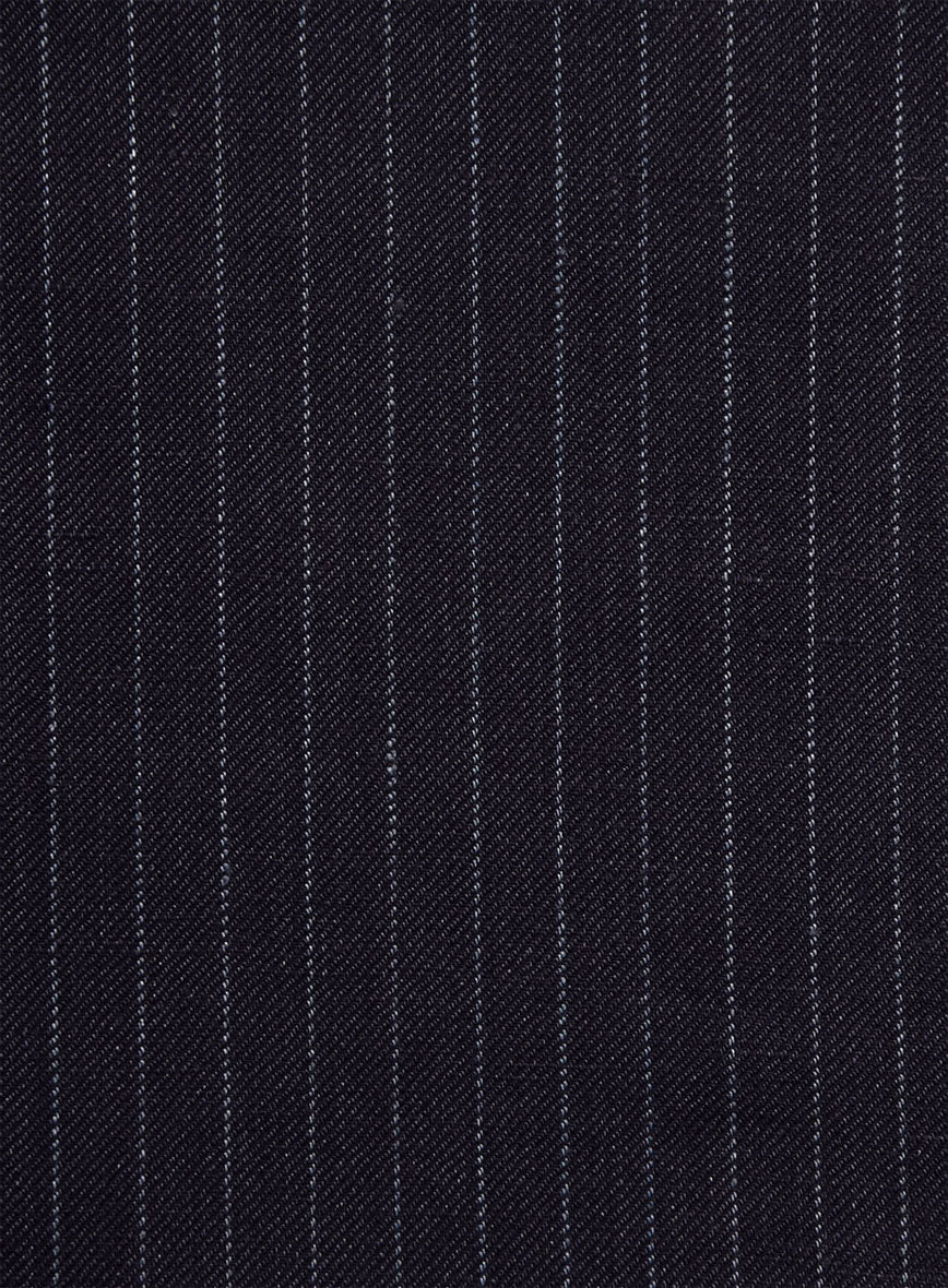 Italian Linen Lucario Stripe Jacket - StudioSuits