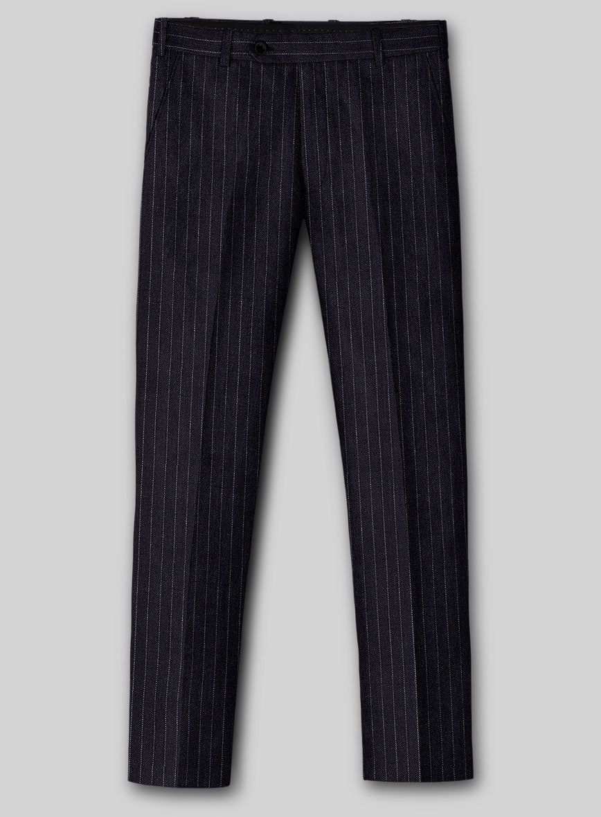 Italian Linen Lucario Stripe Suit - StudioSuits