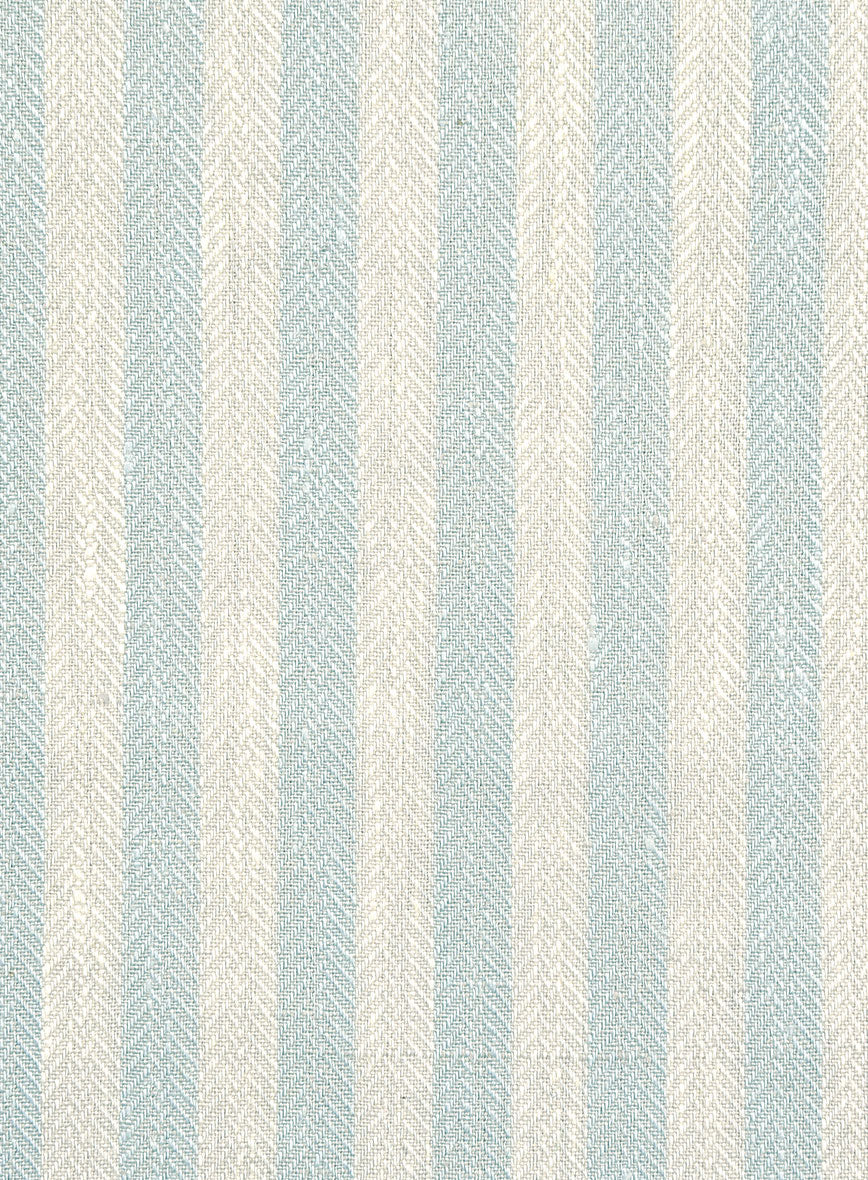 Italian Linen Maravio Herringbone Stripe Suit - StudioSuits