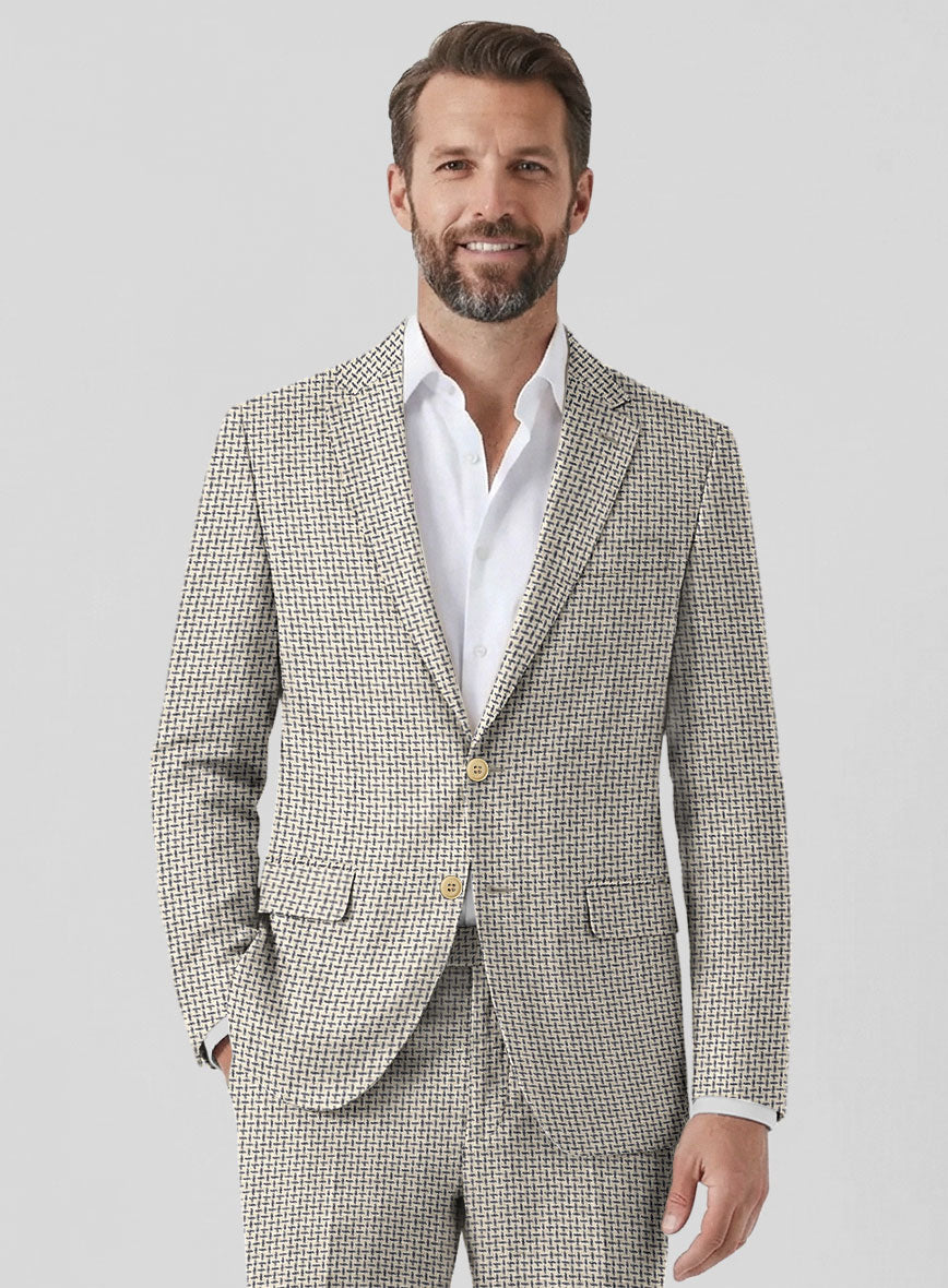 Italian Linen Verlaine Jacket - StudioSuits