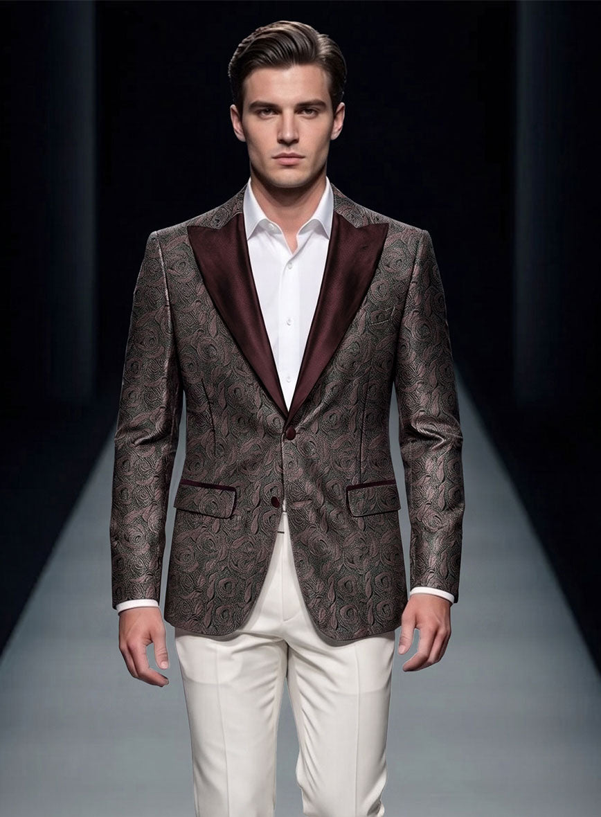 Italian Maravello Tuxedo Jacket - StudioSuits