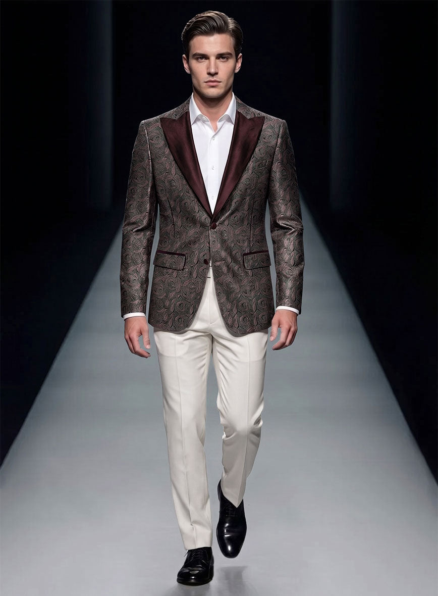 Italian Maravello Tuxedo Jacket - StudioSuits