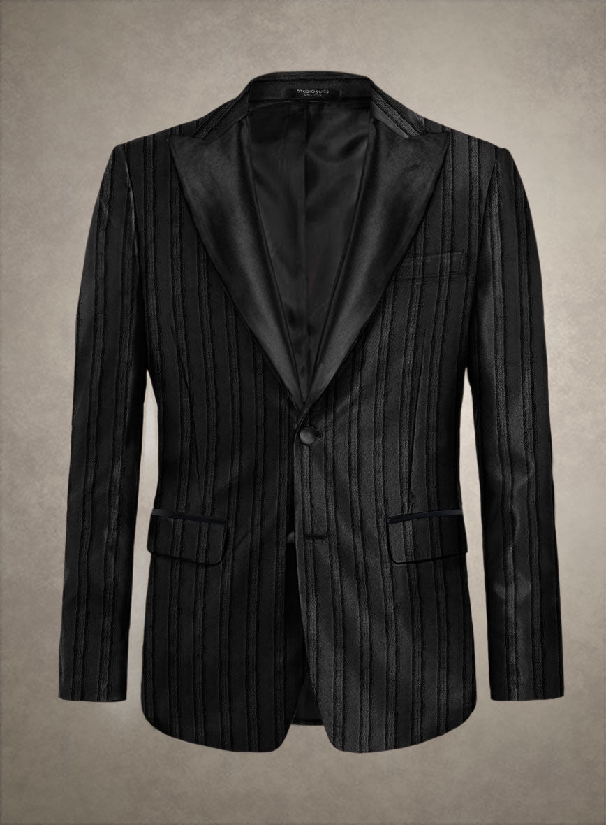 Italian Onyx Tuxedo Jacket - StudioSuits
