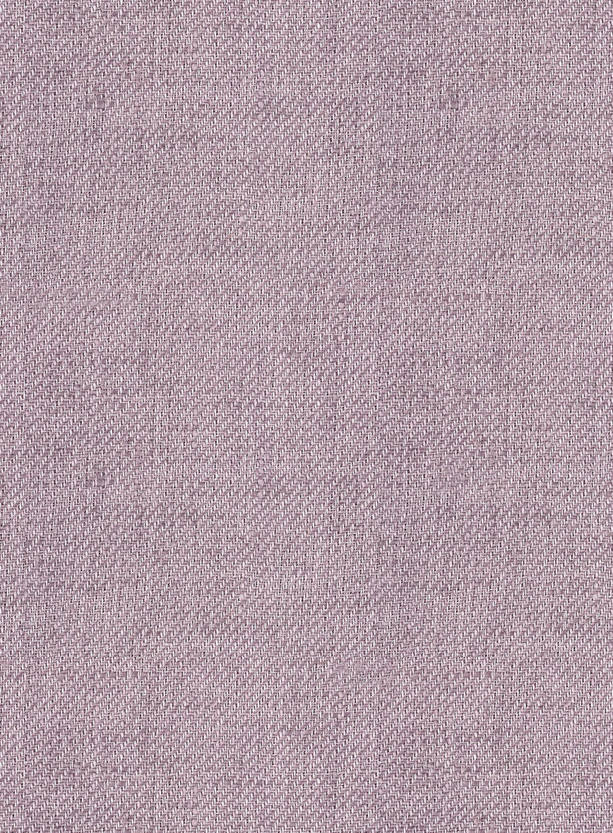 Italian Prato Orchid Mist Linen Jacket - StudioSuits