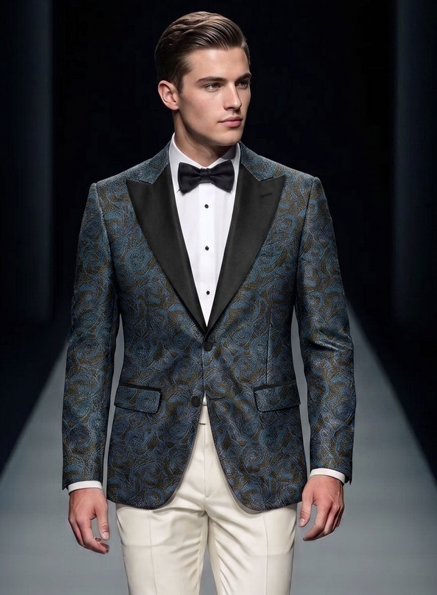 Italian Seravelli Tuxedo Jacket - StudioSuits