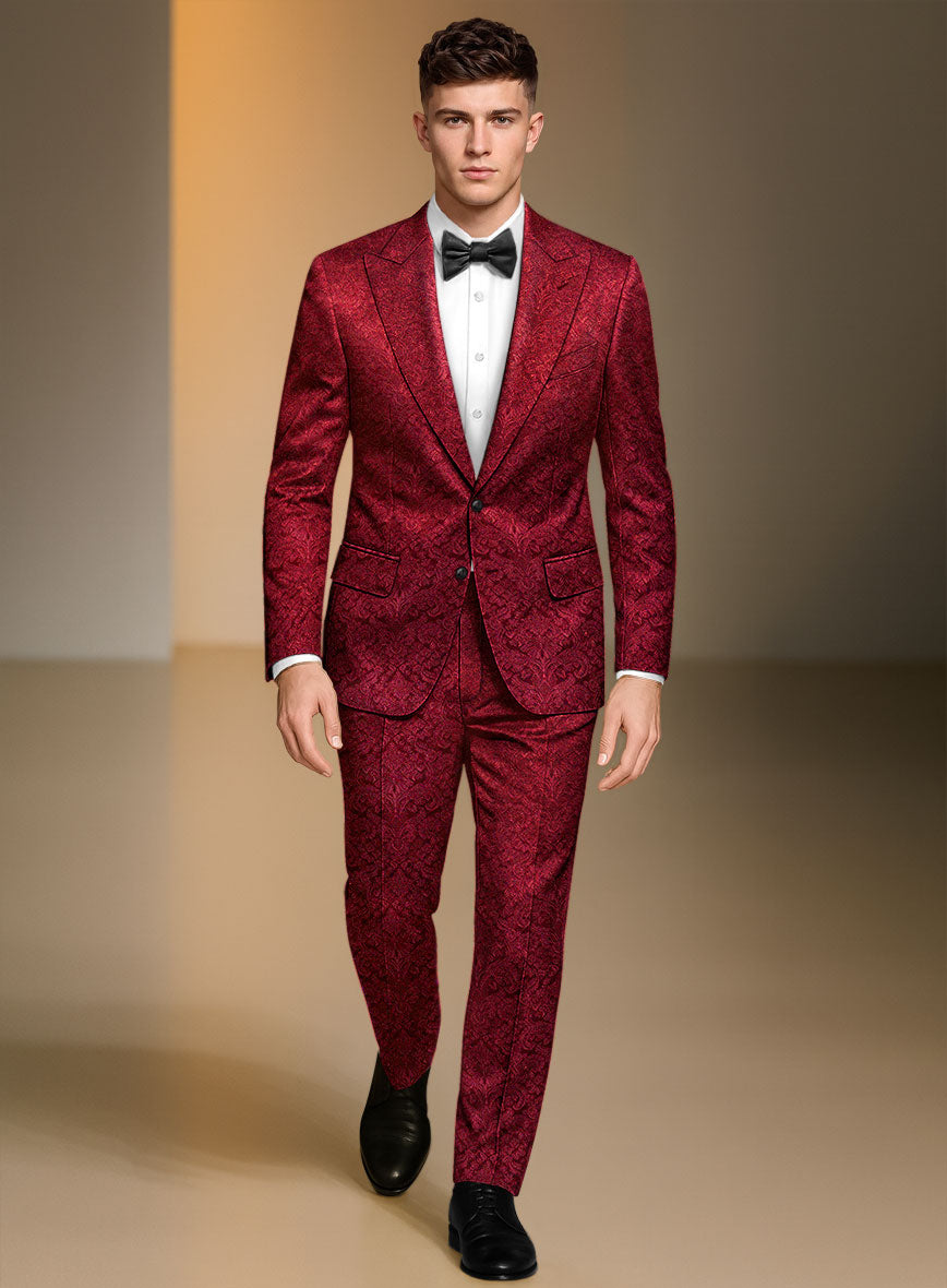 Italian Silk Cardinale Suit - StudioSuits