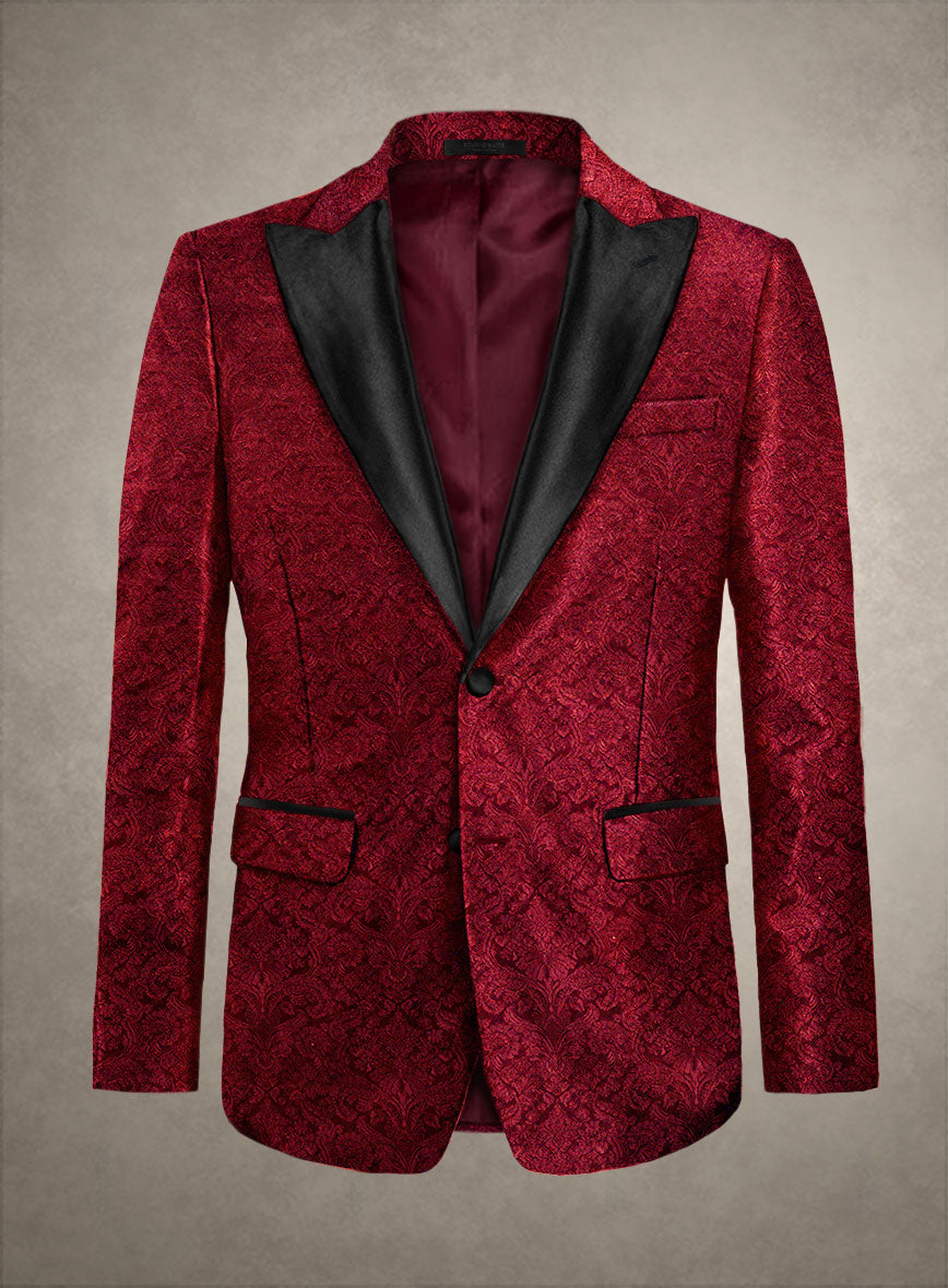 Italian Silk Cardinale Tuxedo Jacket - StudioSuits