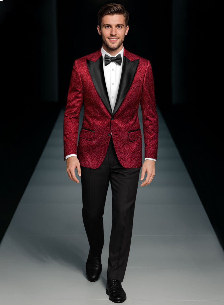 Italian Silk Cardinale Tuxedo Suit - StudioSuits
