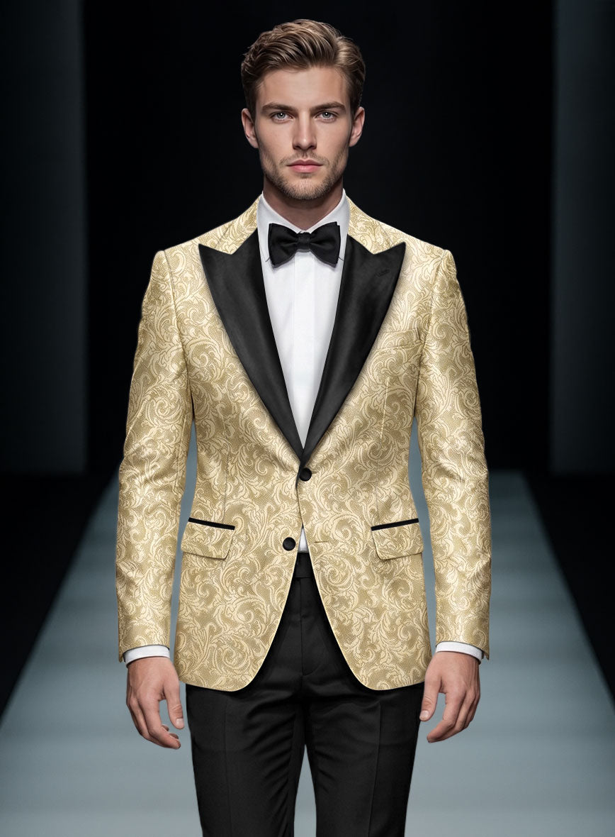Italian Silk Stellare Tuxedo Jacket - StudioSuits