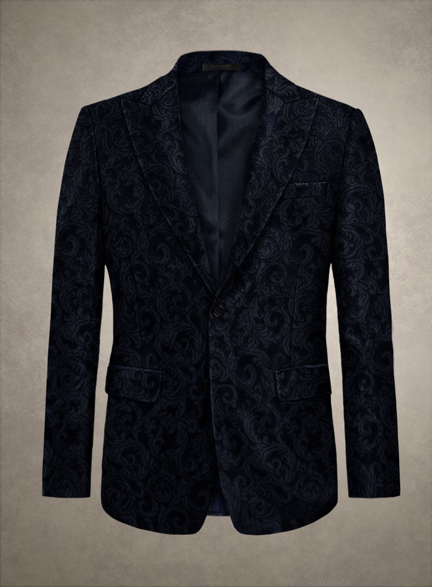 Italian Silk Tenebre Jacket - StudioSuits