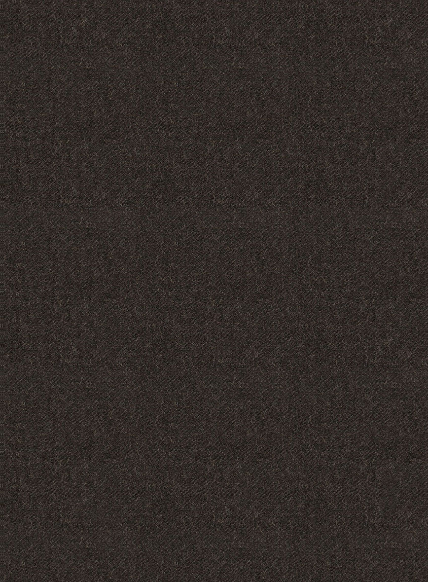 Italian Turna Brown Flannel Suit - StudioSuits