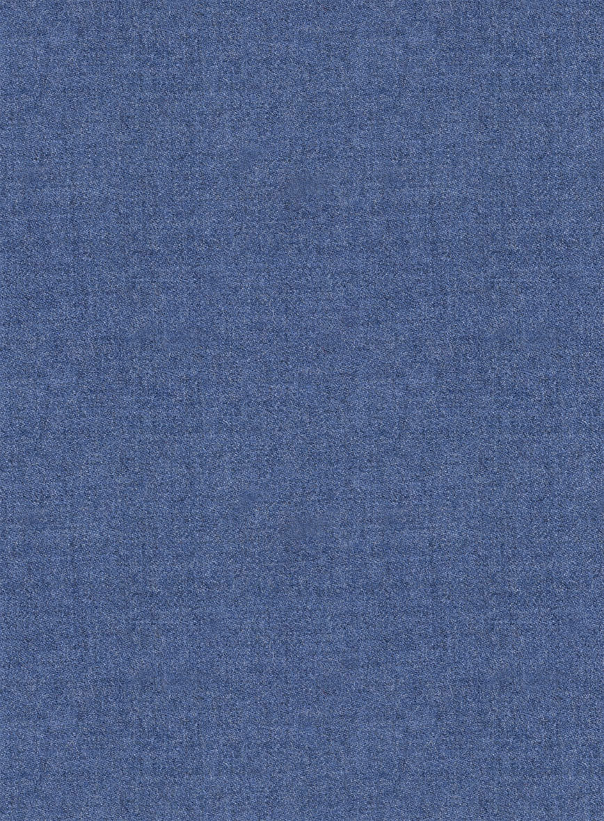 Italian Turna Paris Blue Flannel Suit - StudioSuits