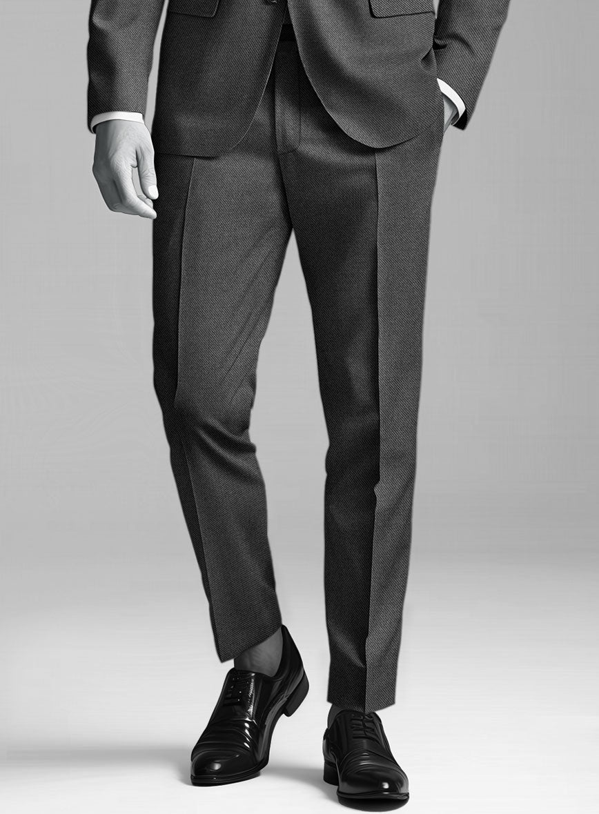 Italian Wool Borro Pants - StudioSuits