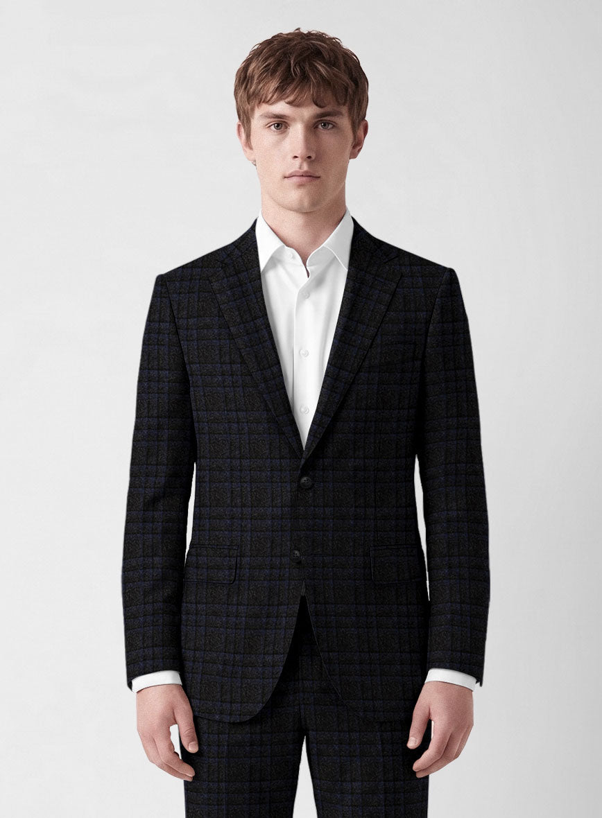 Italian Wool Elvano Jacket - StudioSuits