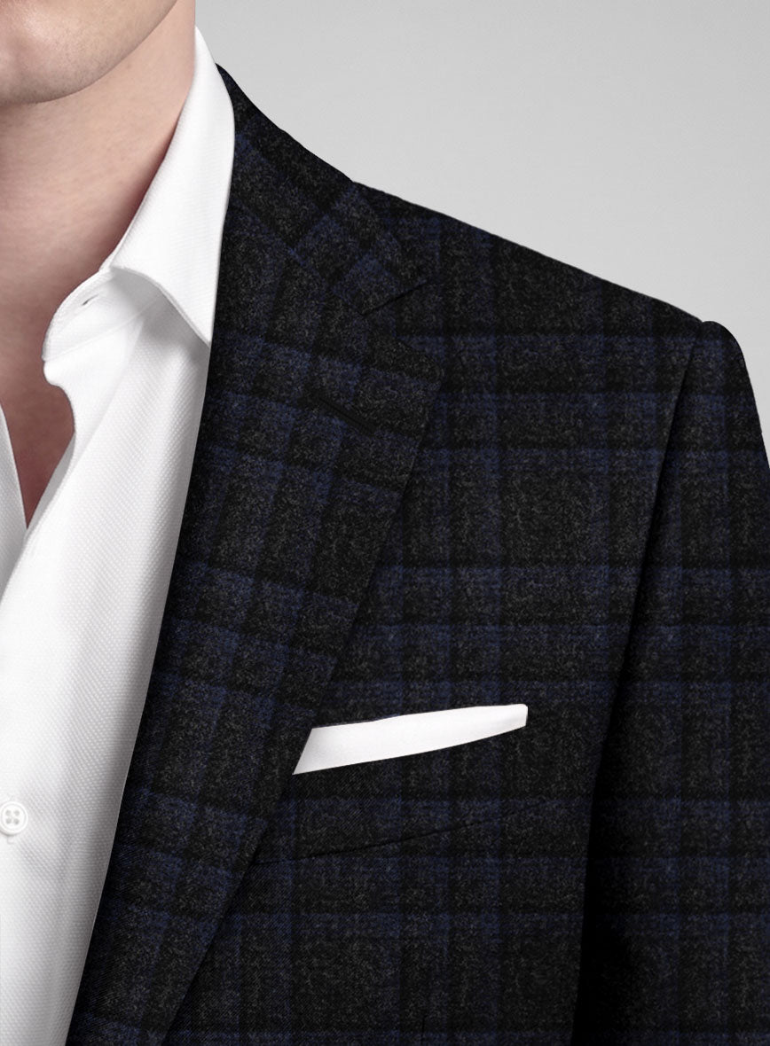 Italian Wool Elvano Jacket - StudioSuits