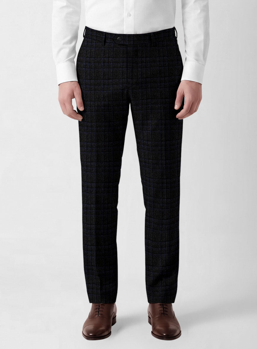 Italian Wool Elvano Pants - StudioSuits