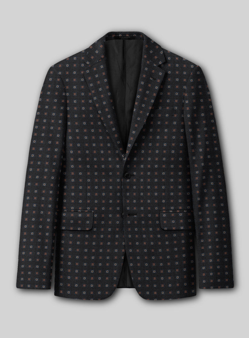 Italian Wool Silk Aremo Jacket - StudioSuits