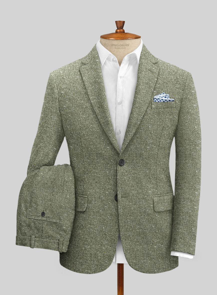 Italian Aimane Tweed Suit - StudioSuits