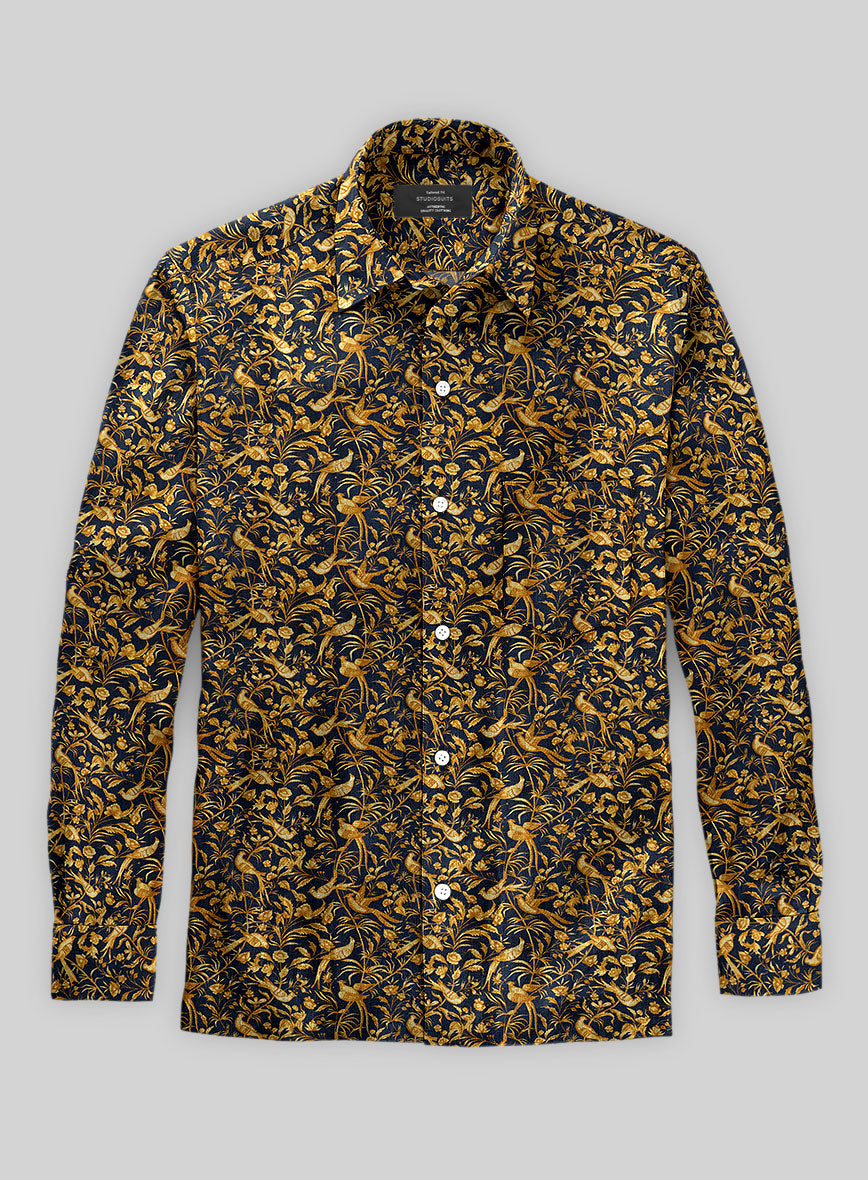 Italian Aldo Summer Linen Shirt - StudioSuits