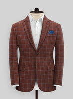 Italian Alonxi Checks Tweed Jacket - StudioSuits