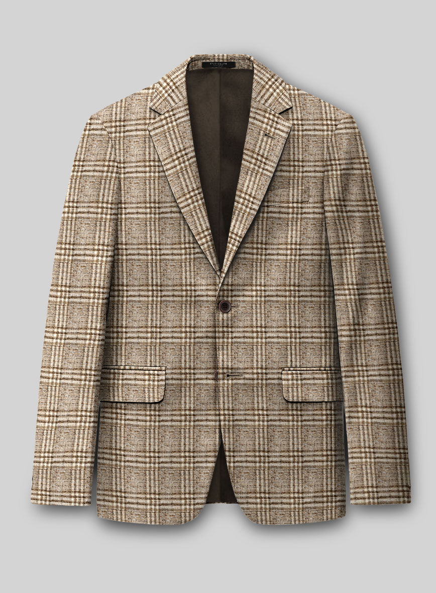 Italian Alpaca Wool Isenaro Jacket - StudioSuits