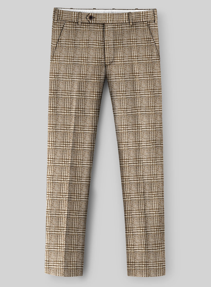 Italian Alpaca Wool Isenaro Pants - StudioSuits