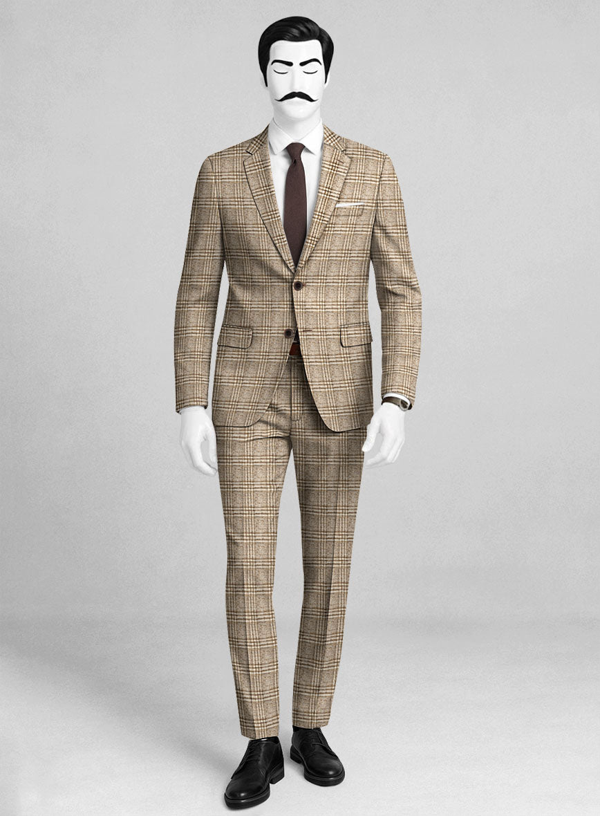 Italian Alpaca Wool Isenaro Suit - StudioSuits