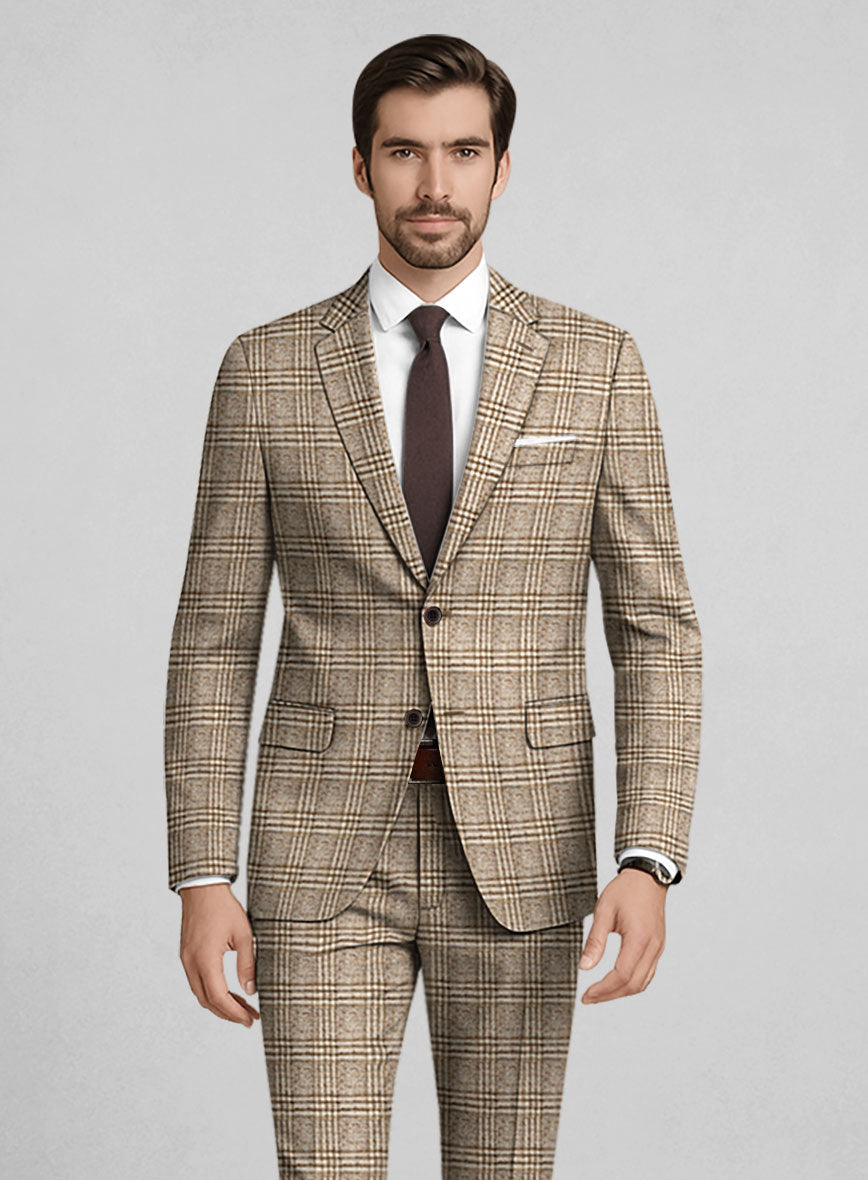 Italian Alpaca Wool Isenaro Suit - StudioSuits