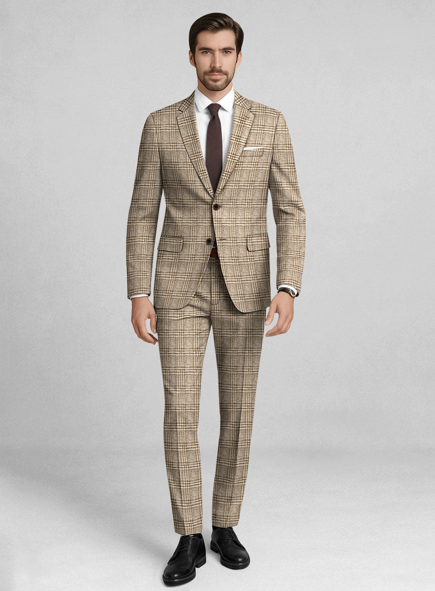 Italian Alpaca Wool Isenaro Suit - StudioSuits