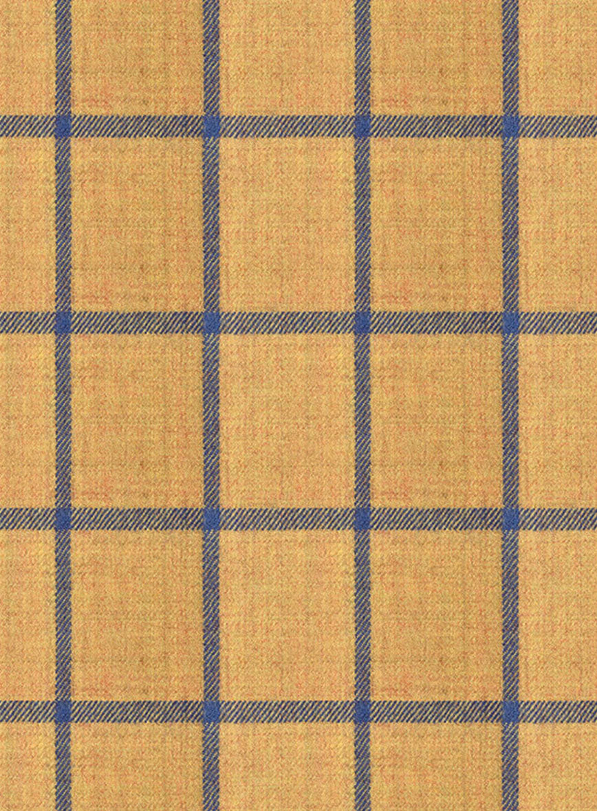 Italian Alter Checks Tweed Pants - StudioSuits