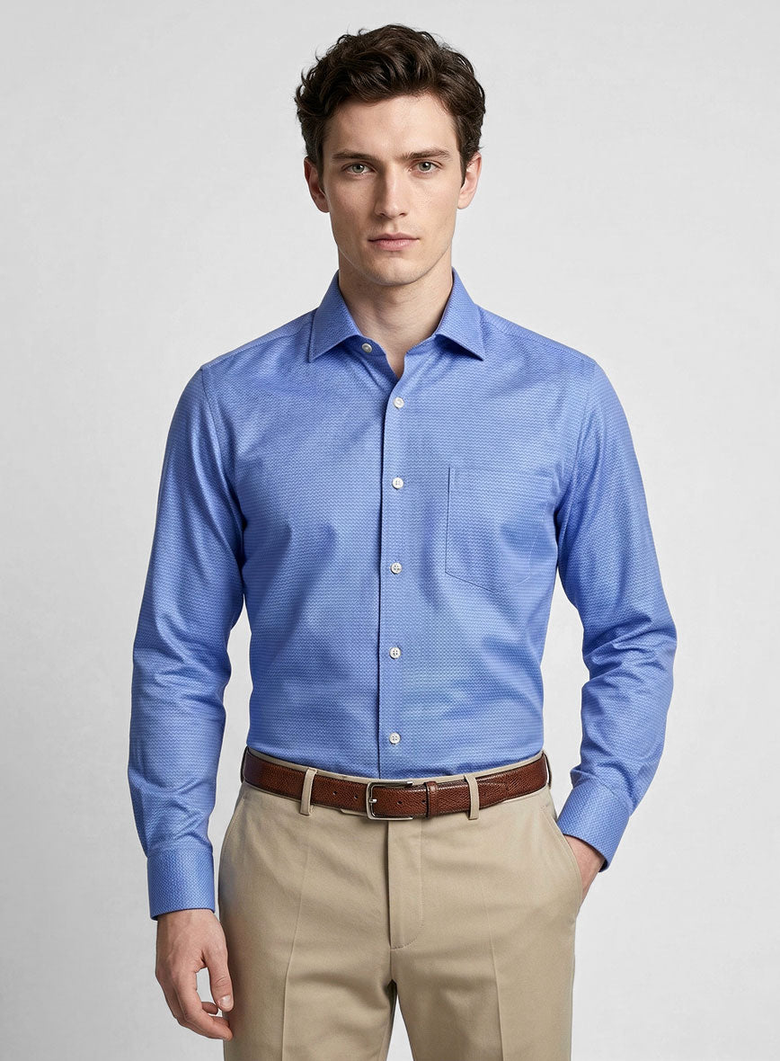 Italian Amalfi Weave Shirt - StudioSuits