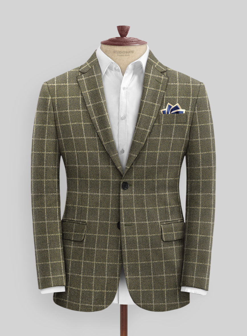 Italian Ameano Checks Tweed Suit - StudioSuits