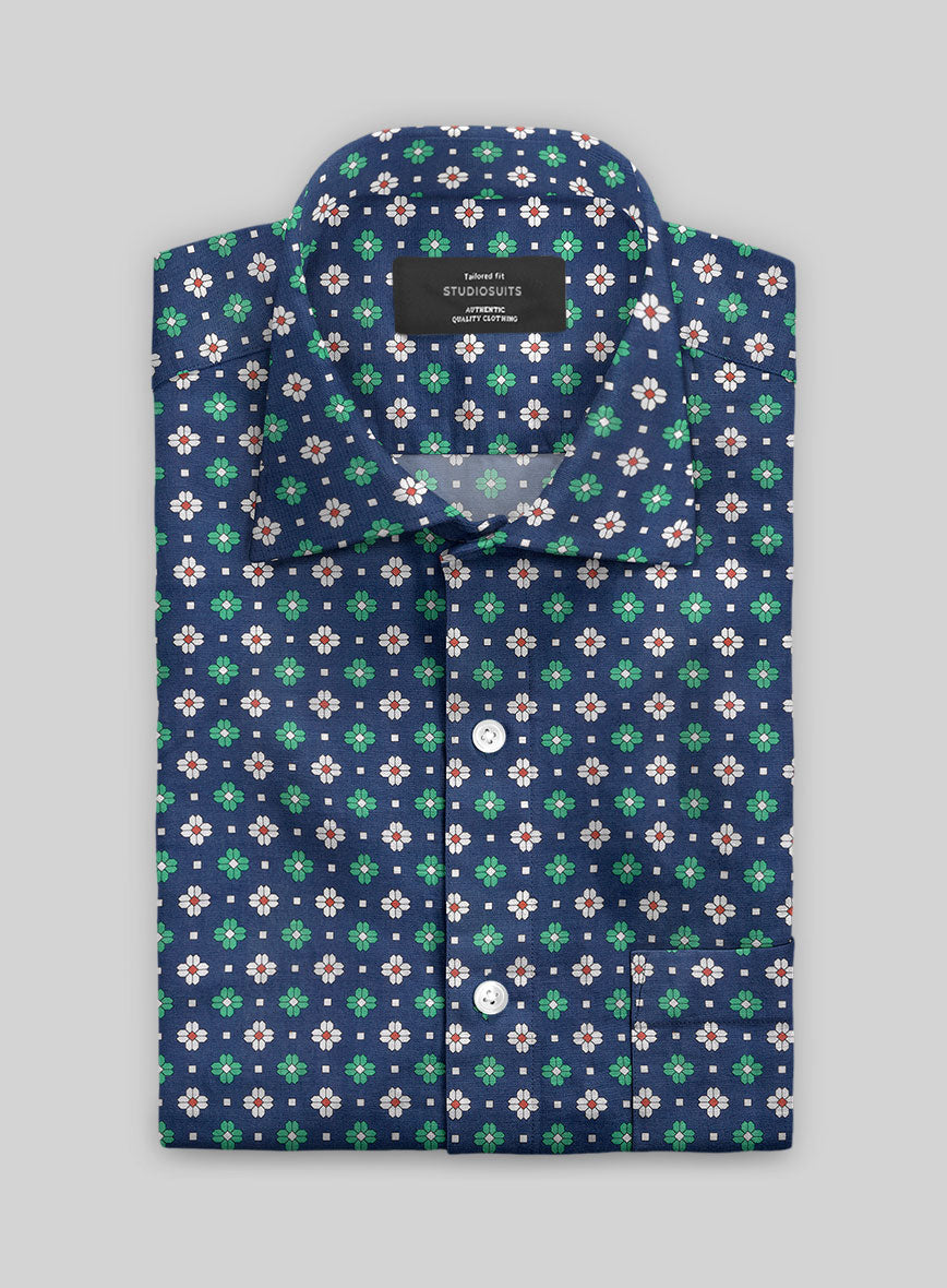 Italian Angelo Summer Linen Shirt - StudioSuits