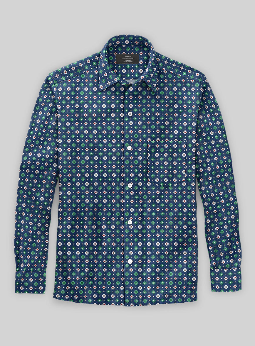 Italian Angelo Summer Linen Shirt - StudioSuits