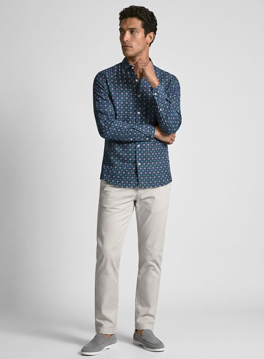 Italian Angelo Summer Linen Shirt - StudioSuits