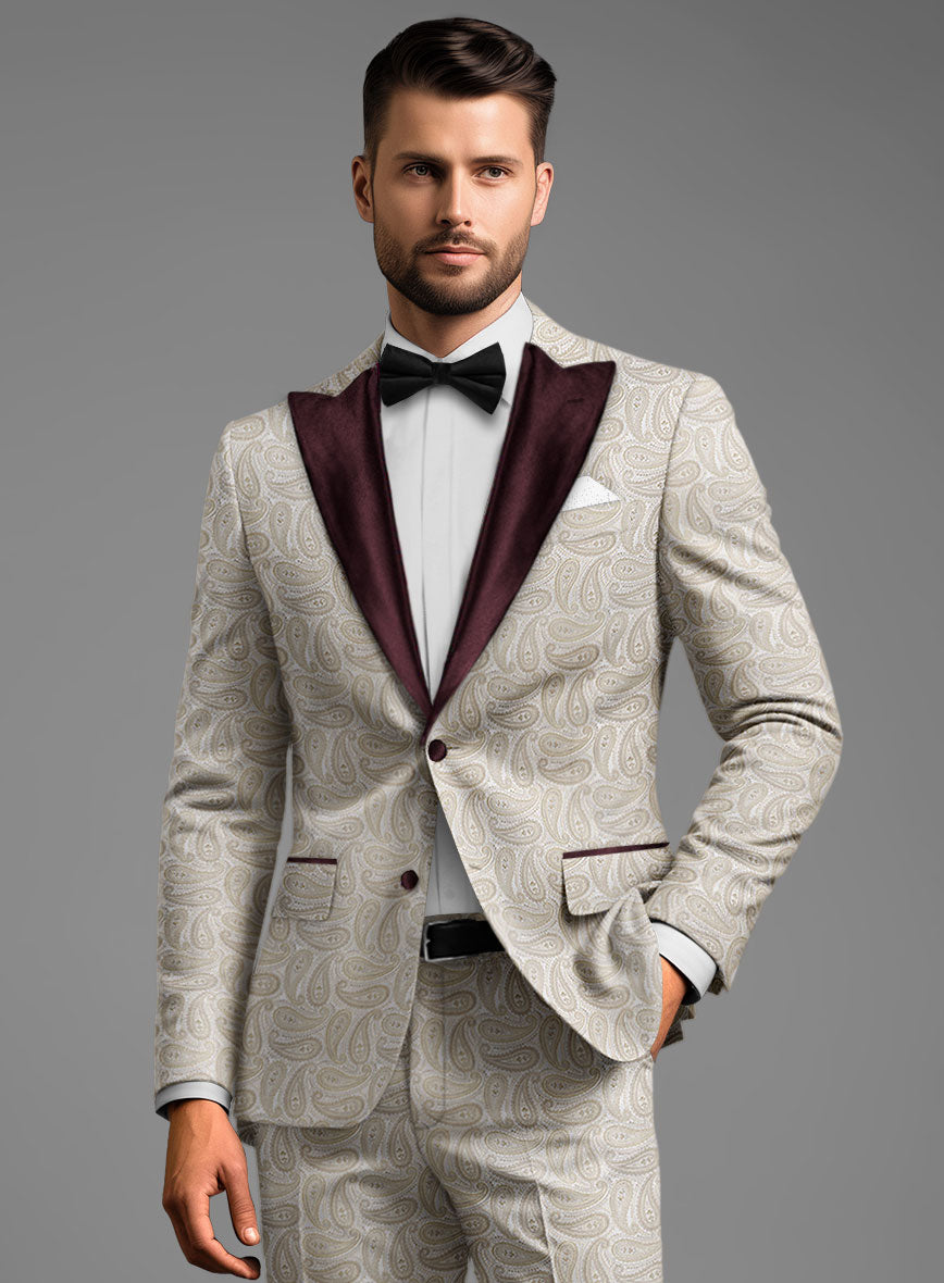 Italian Azzura Tuxedo Blazer - StudioSuits