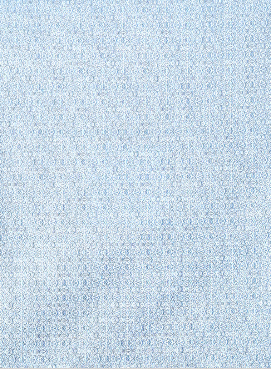 Italian Blue Cascade Shirt - StudioSuits