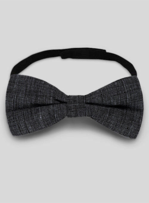 Italian Blu Linen Bow - StudioSuits