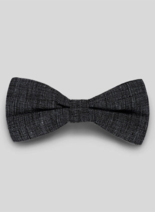 Italian Blu Linen Bow - StudioSuits