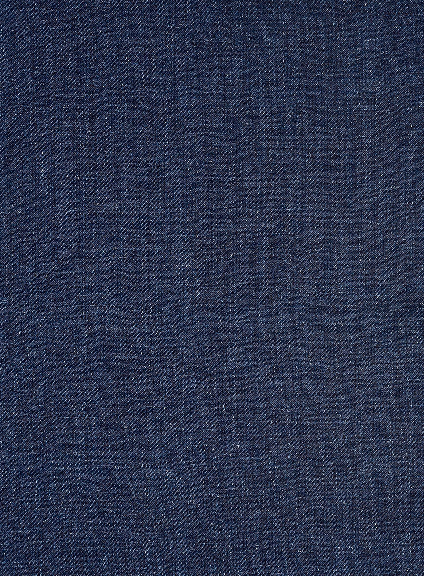 Italian Brandy Blue Linen Suit - StudioSuits