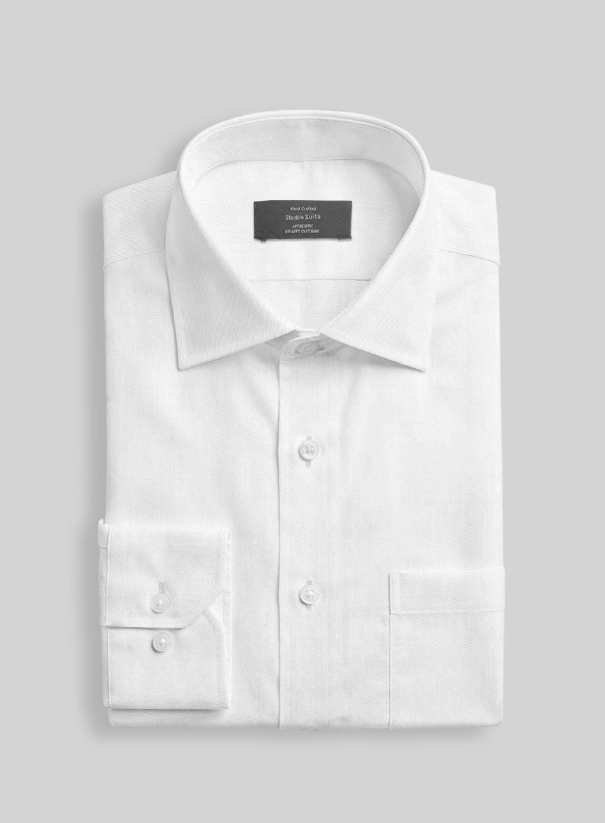 Italian Calvero Chalk Shirt - StudioSuits