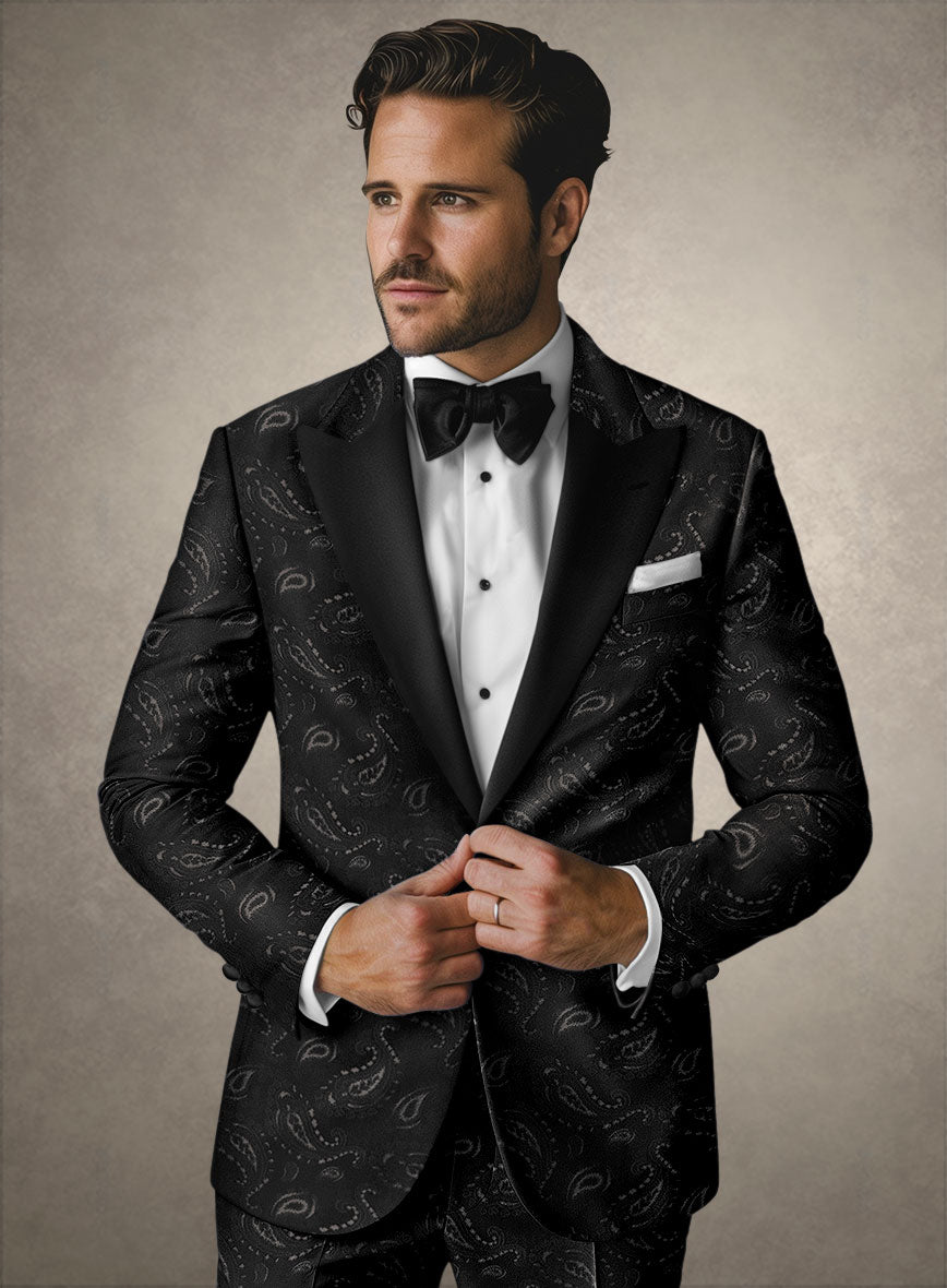 Italian Caprino Tuxedo Blazer - StudioSuits