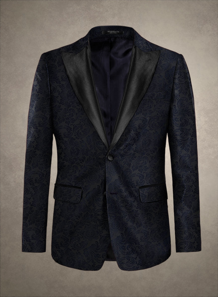 Italian Cielora Tuxedo Blazer - StudioSuits