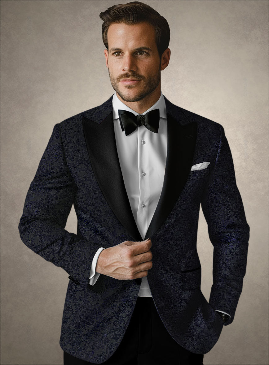 Italian Cielora Tuxedo Blazer - StudioSuits