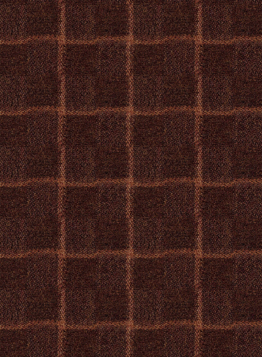 Italian Copperfield Check Tweed Pants - StudioSuits