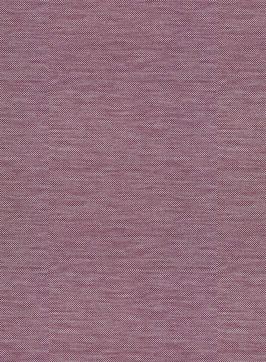 Italian Coral Purple Stretch Cotton Shirt - StudioSuits